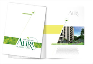 Divyajivan Aura Brochure Design