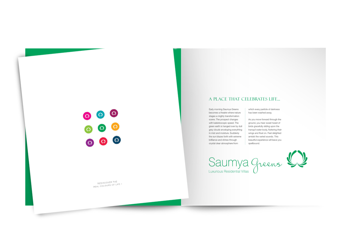 Saumya Greens Brochure Design 01