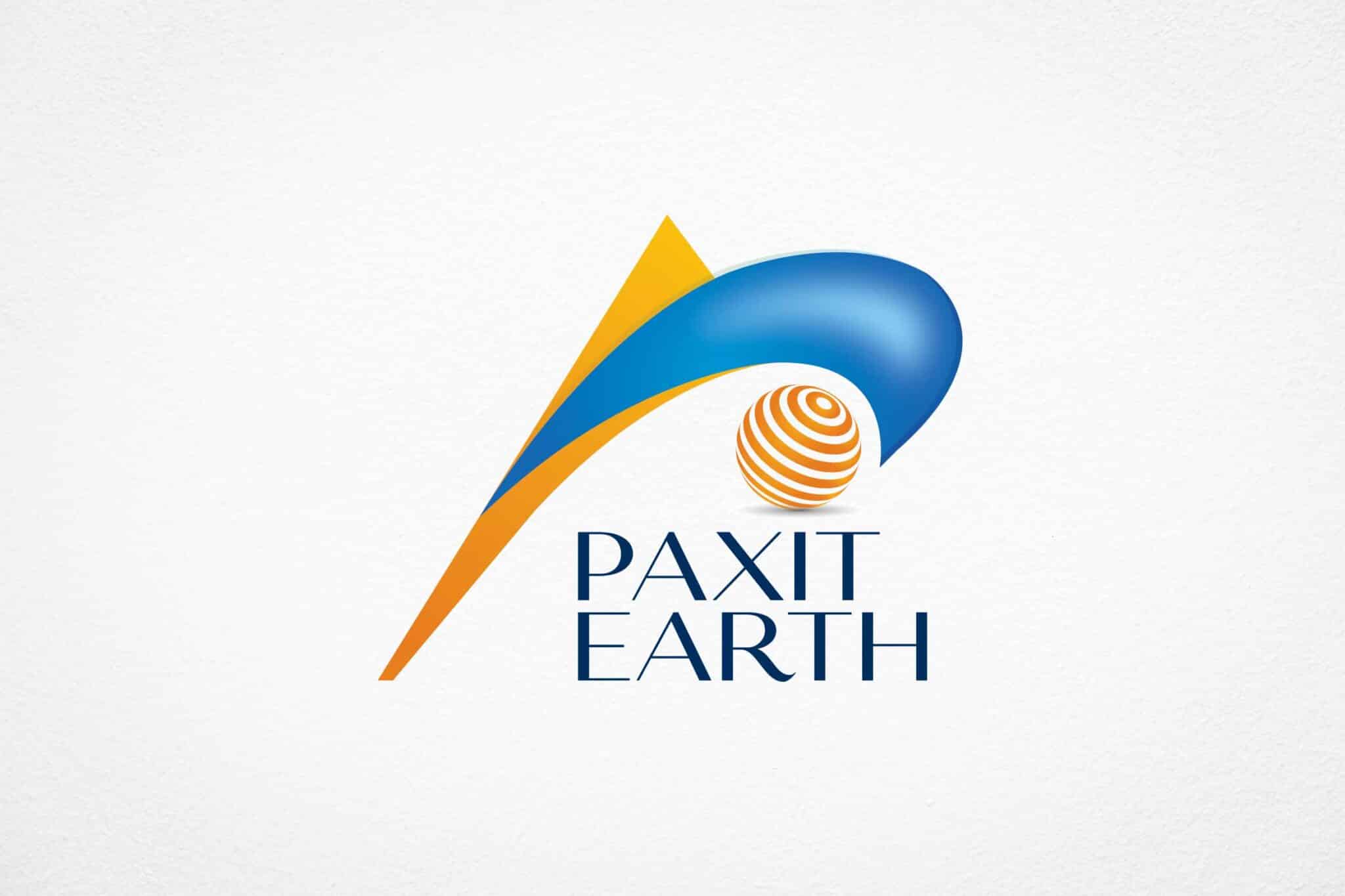 Paxit Earth Real Estate Logo Design