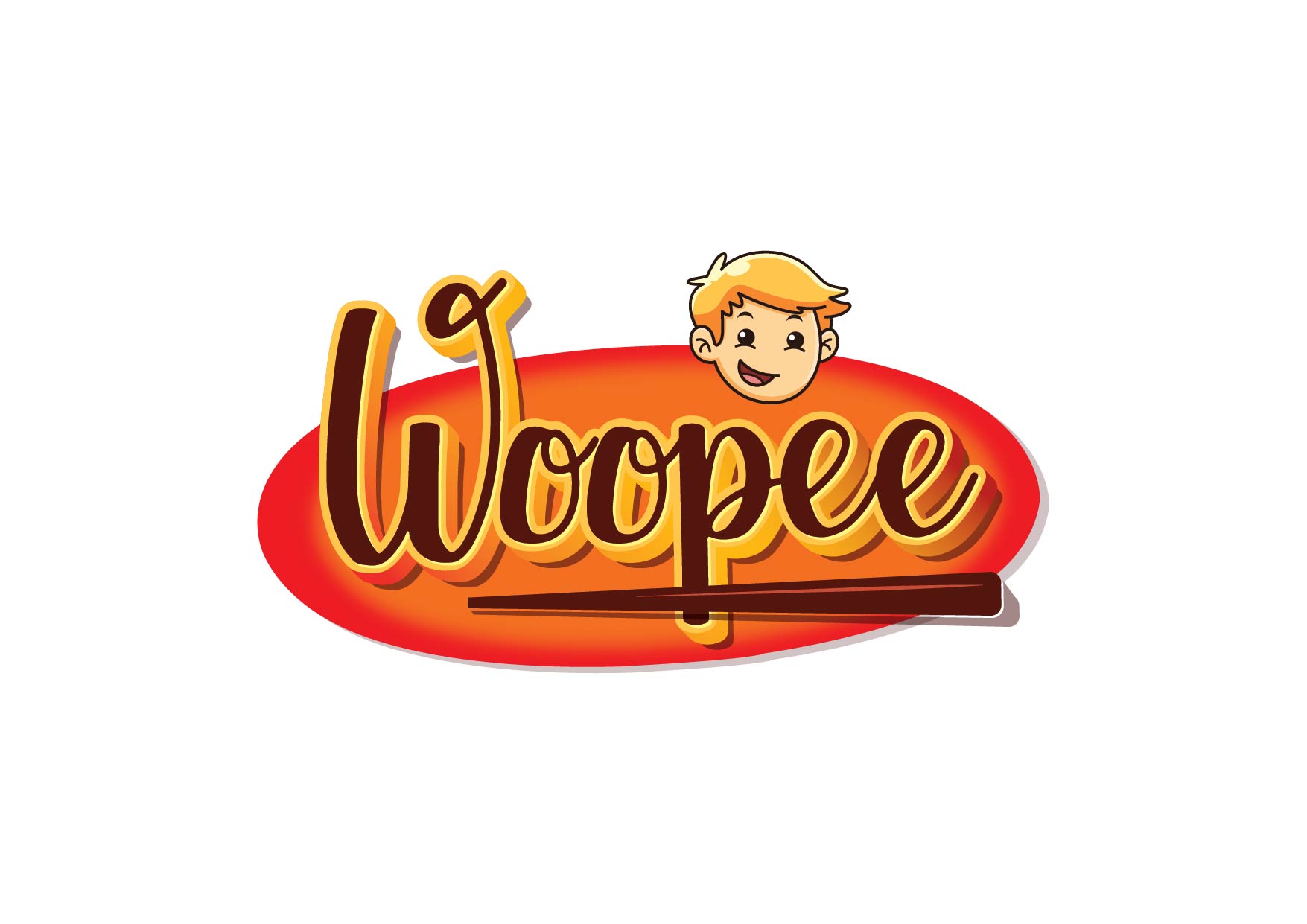 Woopee Food Logo Design