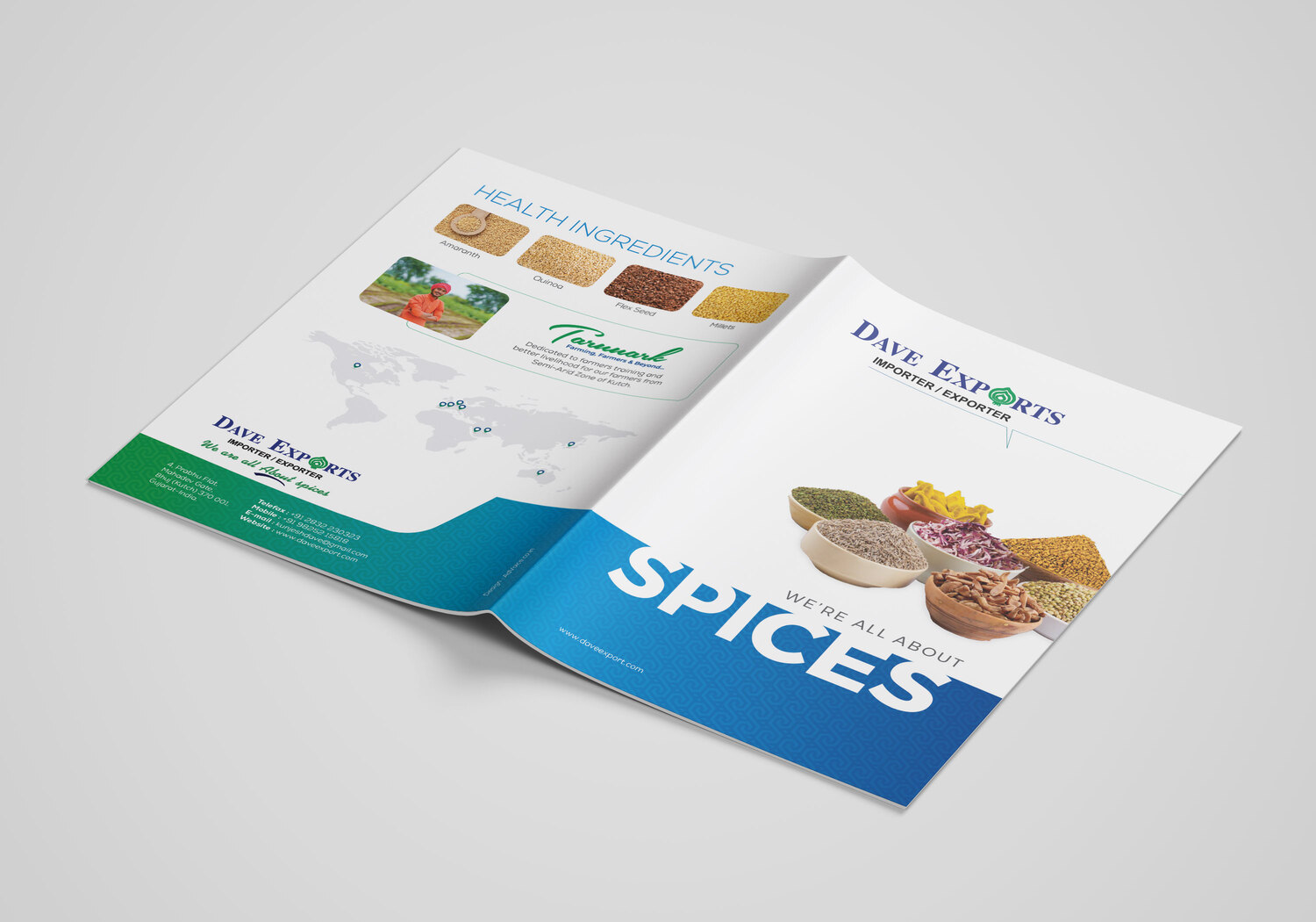 Spice Catalogue Design