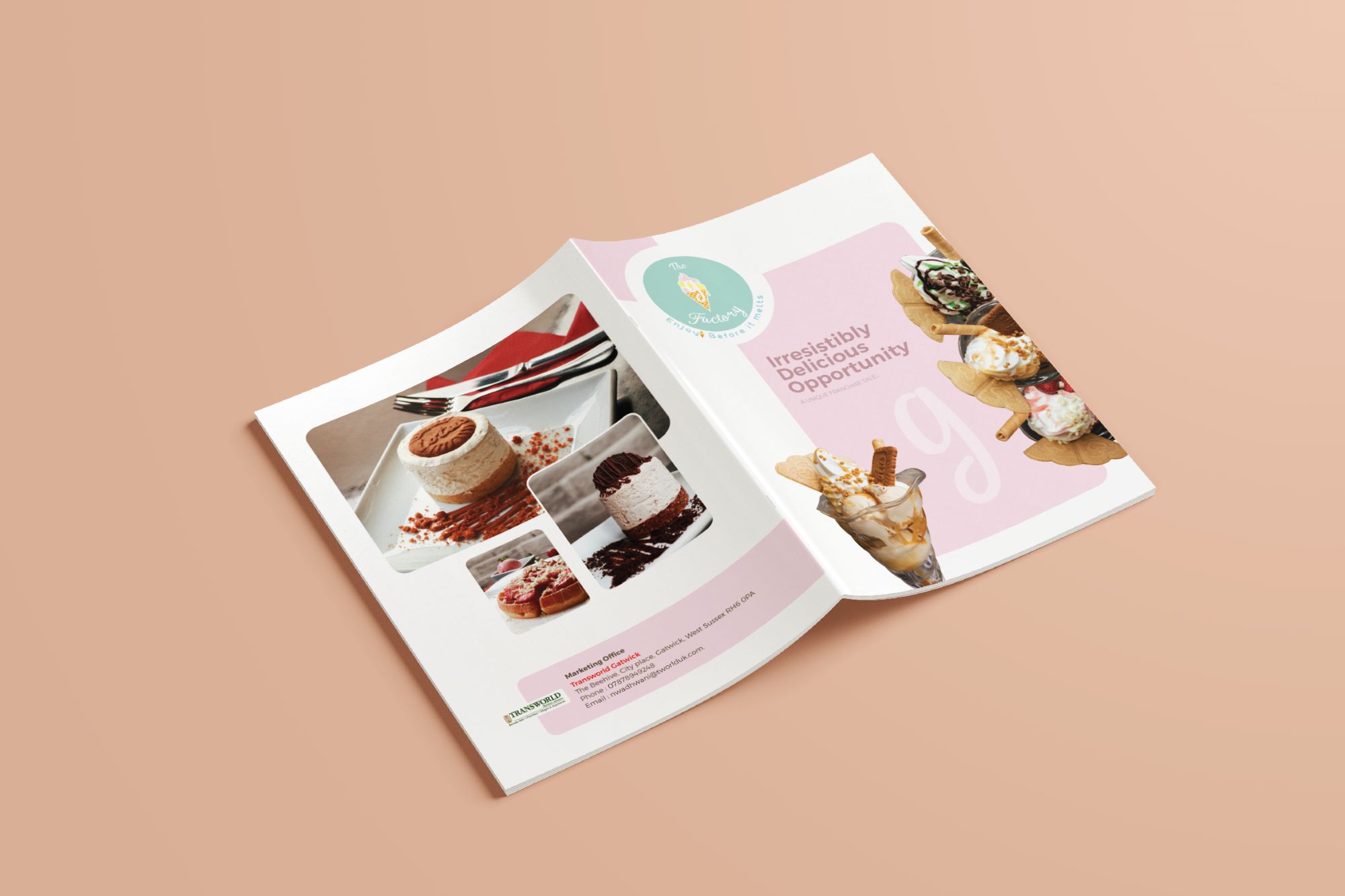 Food Brochure Design 01