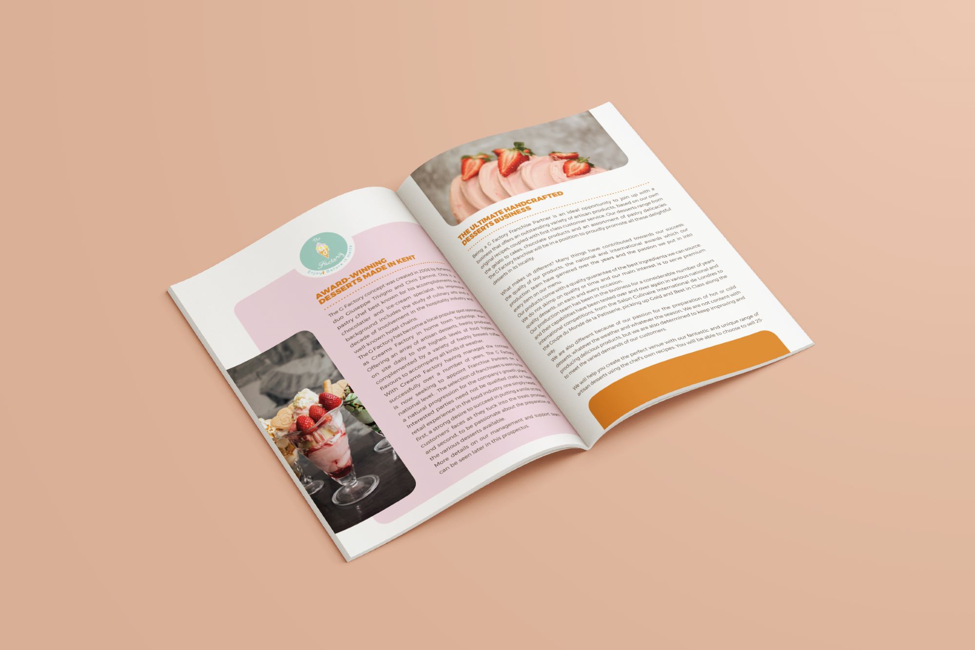 Food Brochure Design 02