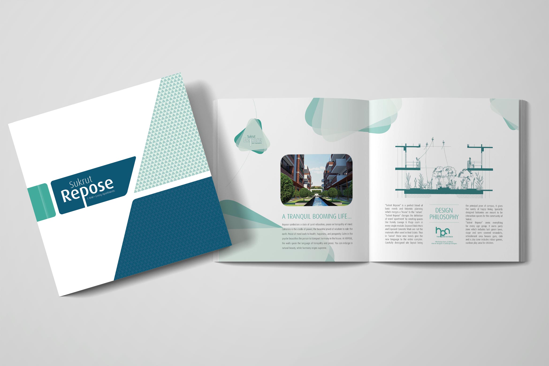 Sukrut Repose Brochure Design 01